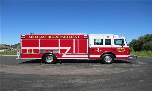 Sedalia, Missouri – Rearmount Pumper