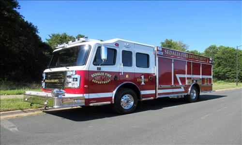 Sedalia, Missouri – Rearmount Pumper